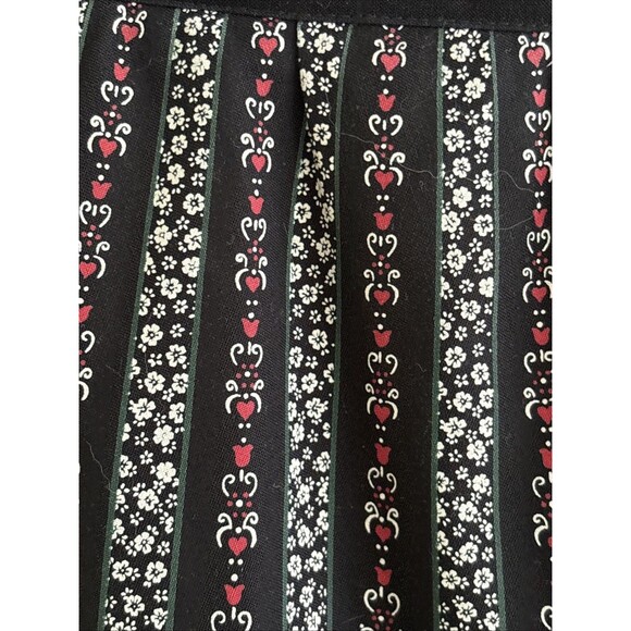 EUC Angelika Moden Germany Long Octoberfest Black Drindl skirt Sz 46  US 16 - Picture 3 of 11